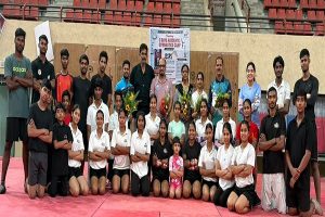 रांची में तीन दिवसीय एक्रोबैटिक जिम्नास्टिक प्रशिक्षण शिविर एवं राष्ट्रीय चयन ट्रायल शुरू, नये तकनीक और नियमों से रूबरू हो रहे खिलाड़ी