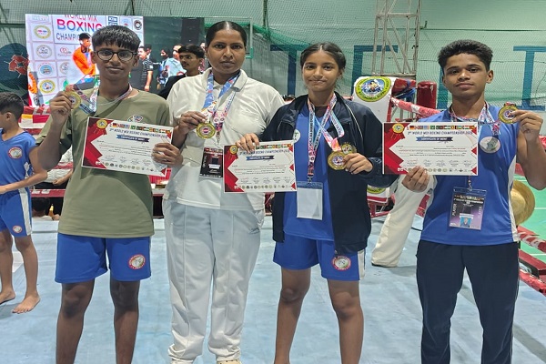झारखंड के 3 खिलाड़ियों ने नेपाल में रचा इतिहास, वर्ल्ड मिक्स बॉक्सिंग में स्वर्ण पदक जीत बढ़ाया भारत का मान