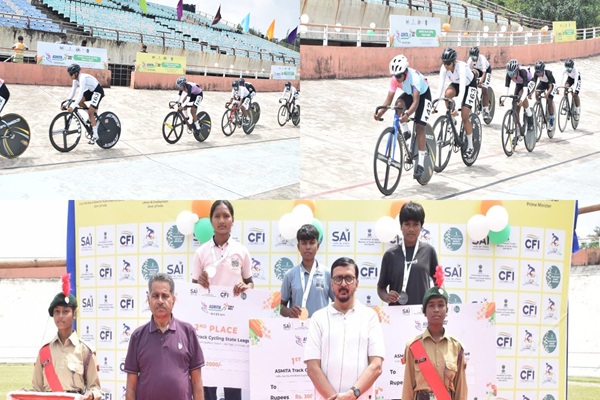 खेलो इंडिया अस्मिता ट्रैक साइकिलिंग स्टेट लीग का शानदार समापन, झारखंड की महिला साइकिलिस्टों ने दिखाया दम