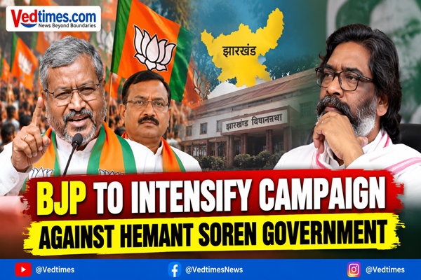 Jharkhand BJP to Intensify Campaign Against Hemant Soren Government