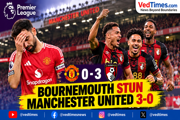 Premier League: Bournemouth Stun Manchester United 3-0 as Liverpool Beat Brighton