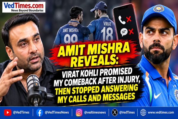 Amit Mishra Reveals How Virat Kohli Stopped Responding After Promising Comeback Support