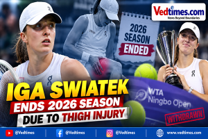 Iga Swiatek Ends 2026 Season Due to Thigh Injury, Misses Ningbo Open and WTA Finals