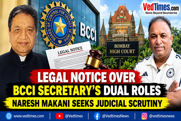 Legal Notice Raises Questions Over BCCI Secretary Devajit Saikia’s Dual Roles